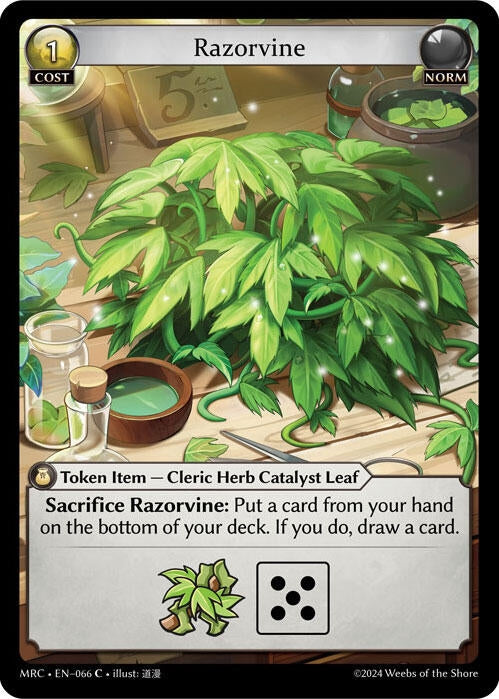 Image for Razorvine (066) (Mercurial Heart) - Grand Archive TCG