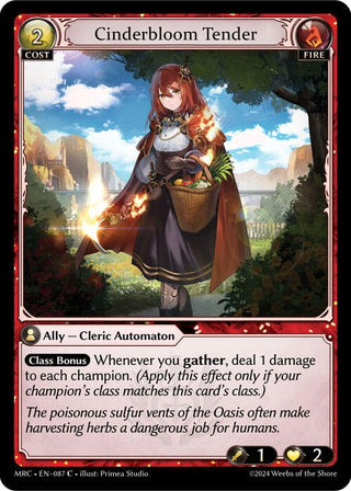 Cinderbloom Tender (087) (MRC)