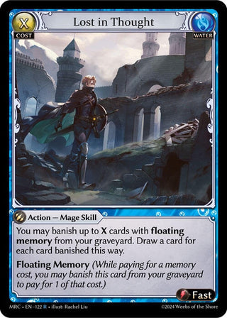 Image for Lost in Thought (122) (Mercurial Heart) - Grand Archive TCG