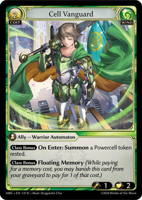 Cell Vanguard (137) (Mercurial Heart)