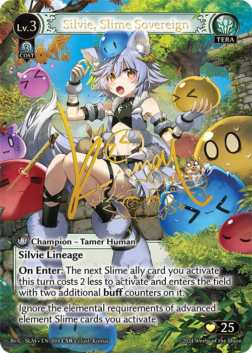 Image for Silvie, Slime Sovereign (CSR) (004) (Silvie Re:Collection, Slime Sovereign) - Grand Archive TCG