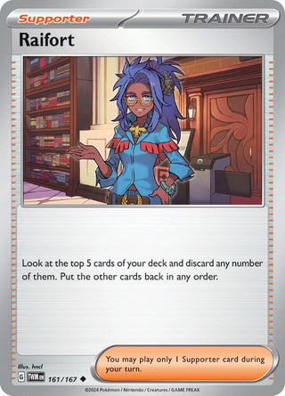 Image for Raifort (161/167) (SV06: Twilight Masquerade) - Pokemon