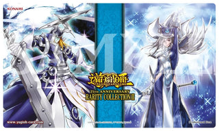 Yu-Gi-Oh! 25th Anniversary Rarity Collection II Release Event Game Mat - Silent Swordsman & Silent Magician - Playmats