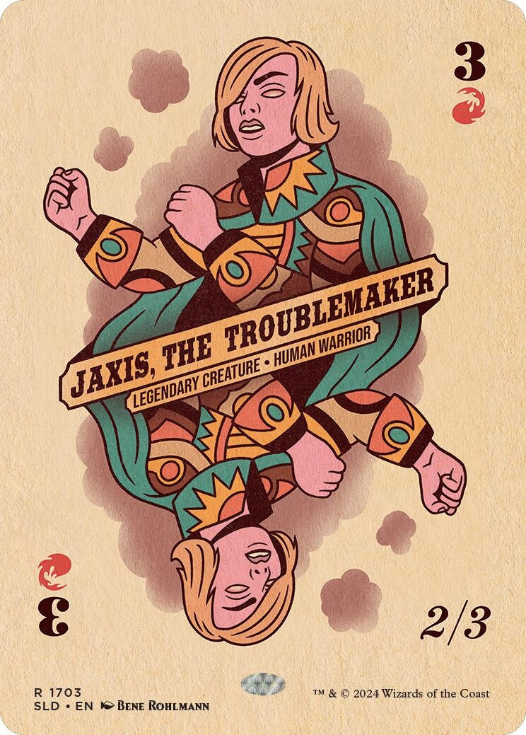Jaxis the Troublemaker (1703) [SLD] - MTG Single