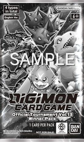 Official Tournament Vol.13 Winner Pack [D-PR] - Digimon Card Game Sealed