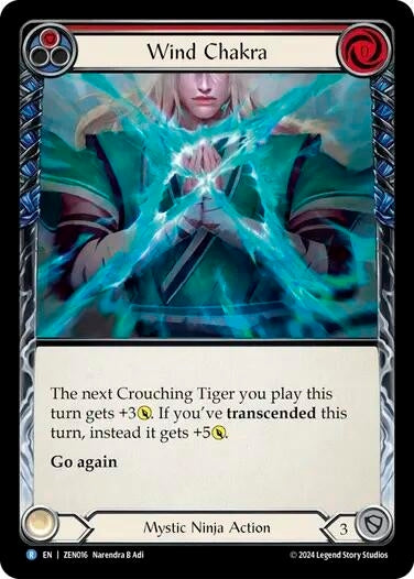 Image for Wind Chakra (ZEN016) - Flesh and Blood TCG