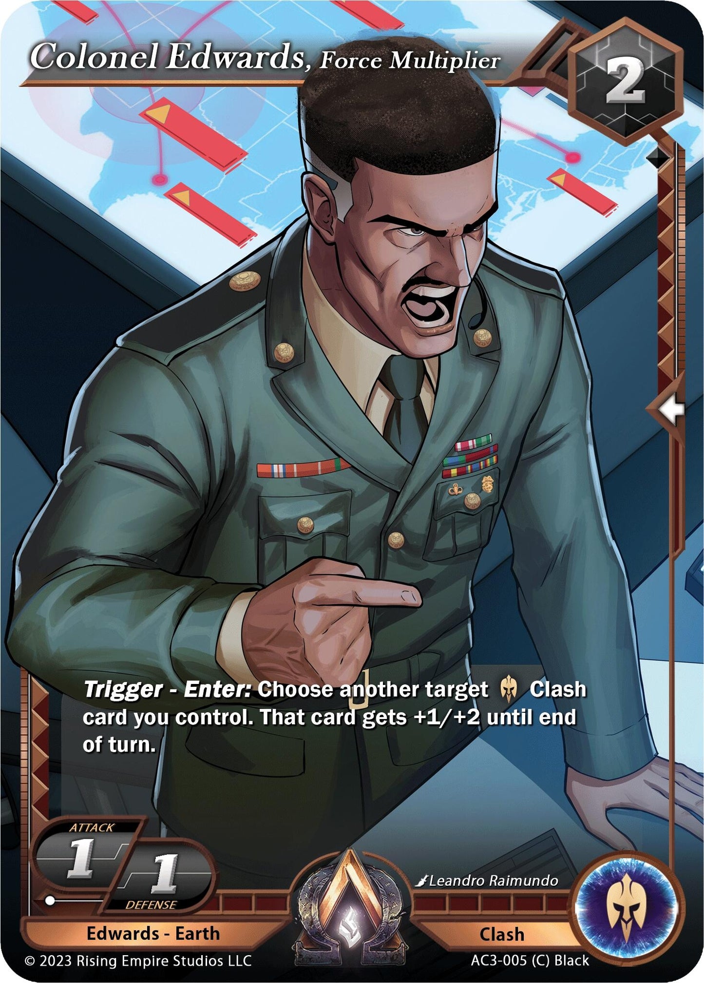 Colonel Edwards Force Multiplier (3005) [AC3] - Alpha Clash Single