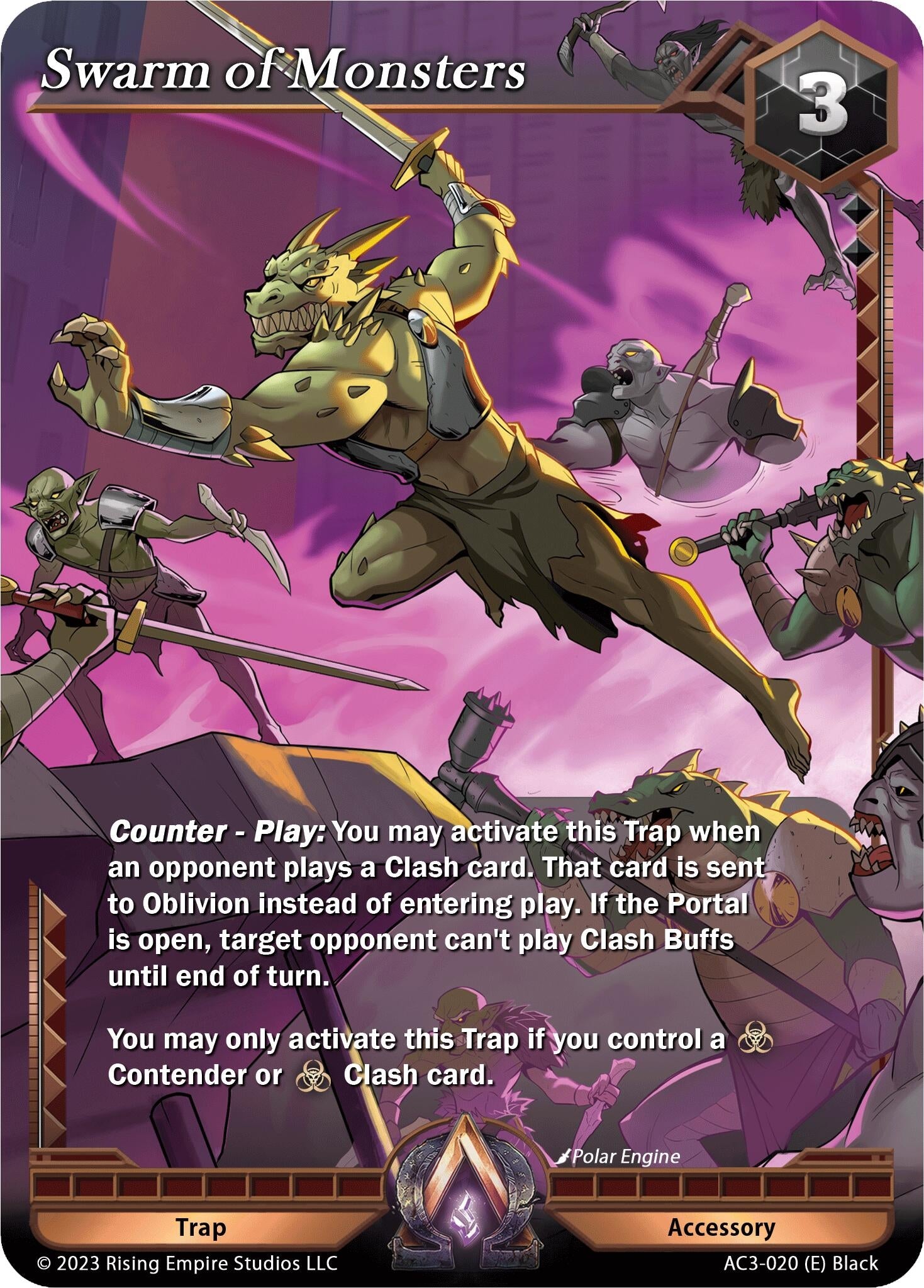 Swarm of Monsters (3020) [AC3] - Alpha Clash Single