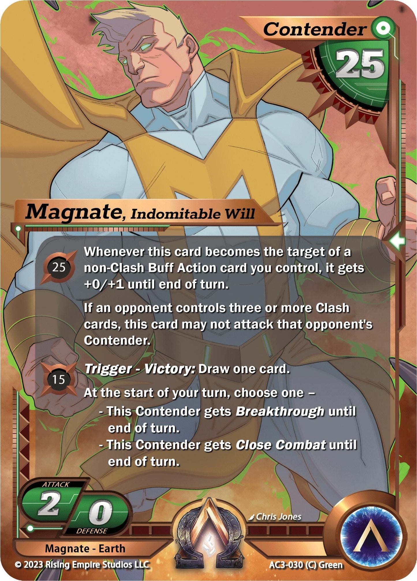 Magnate Indomitable Will (3030) [AC3] - Alpha Clash Single