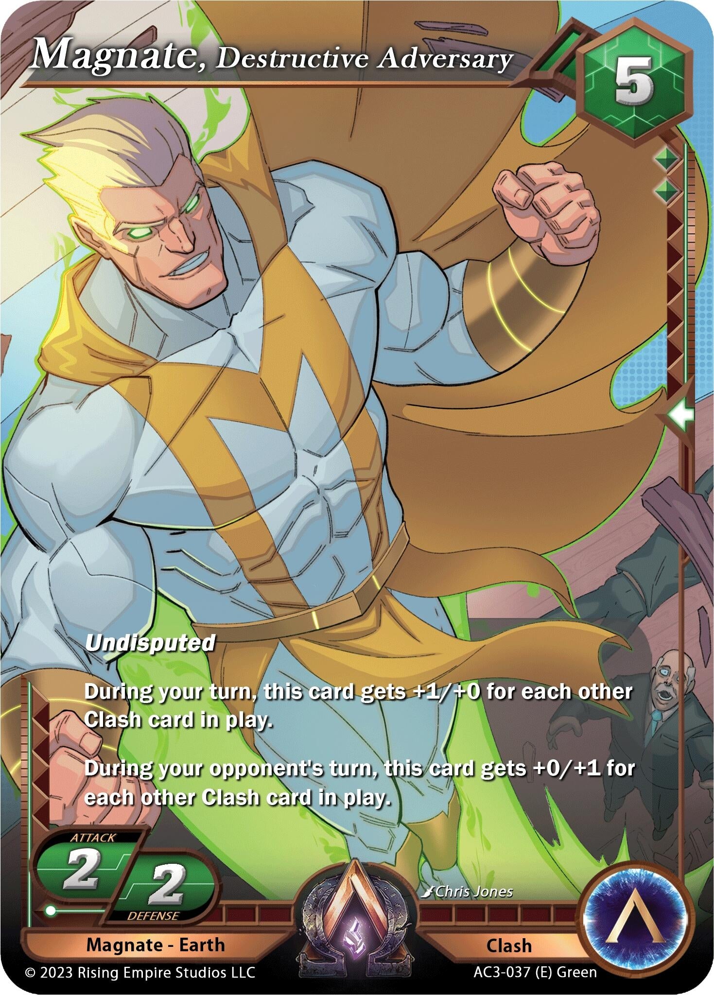 Magnate Destructive Adversary (3037) [AC3] - Alpha Clash Single