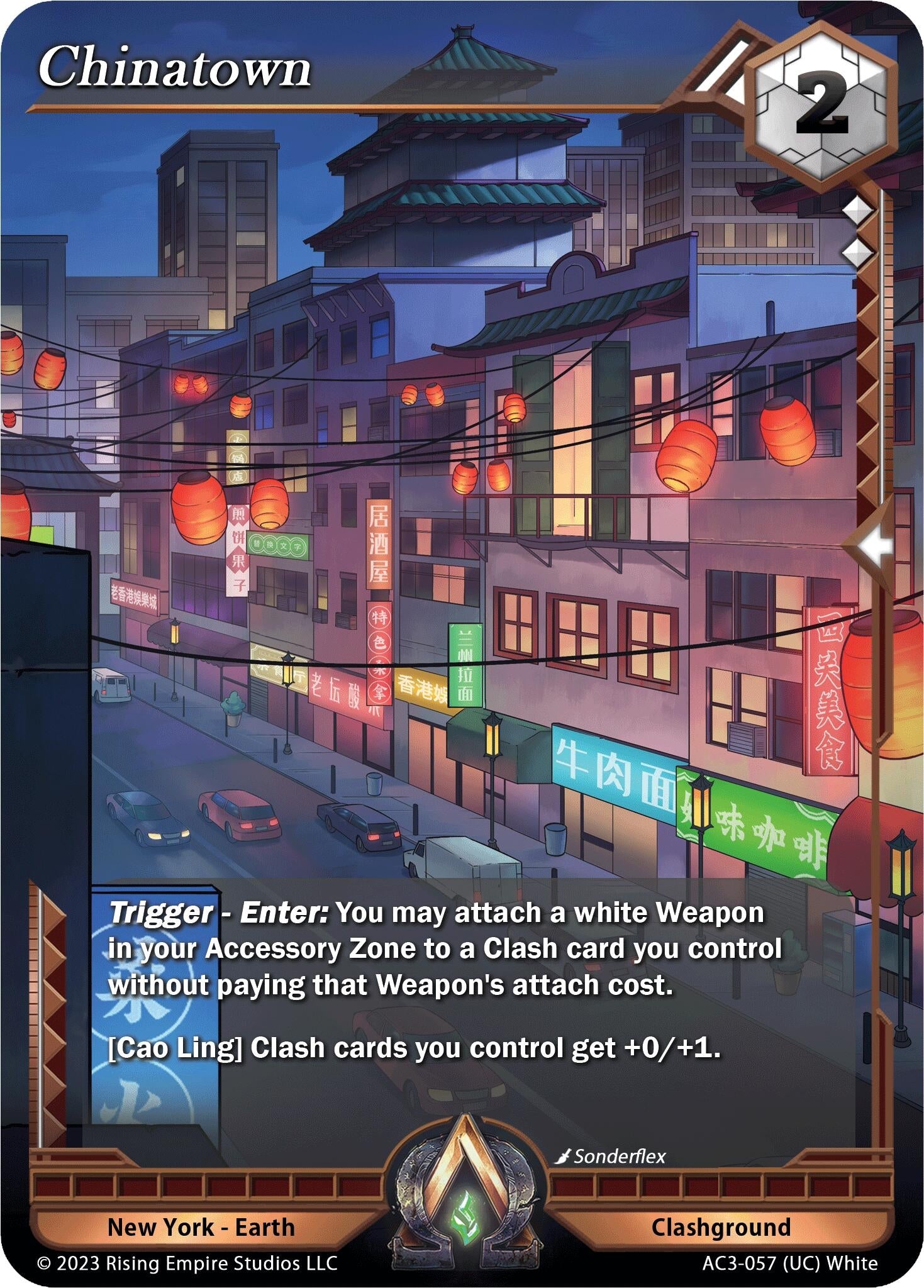 Chinatown (3057) [AC3] - Alpha Clash Single