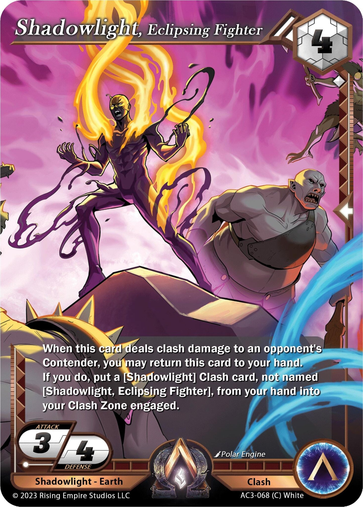 Shadowlight Eclipsing Fighter (3068) [AC3] - Alpha Clash Single
