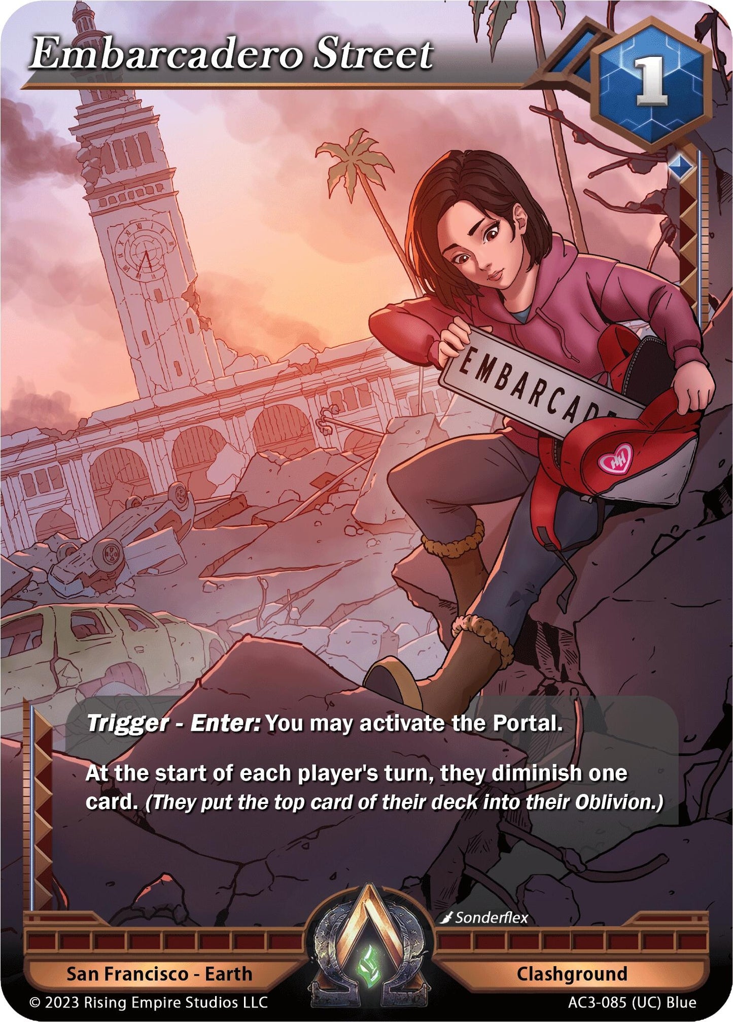 Embarcadero Street (3085) [AC3] - Alpha Clash Single