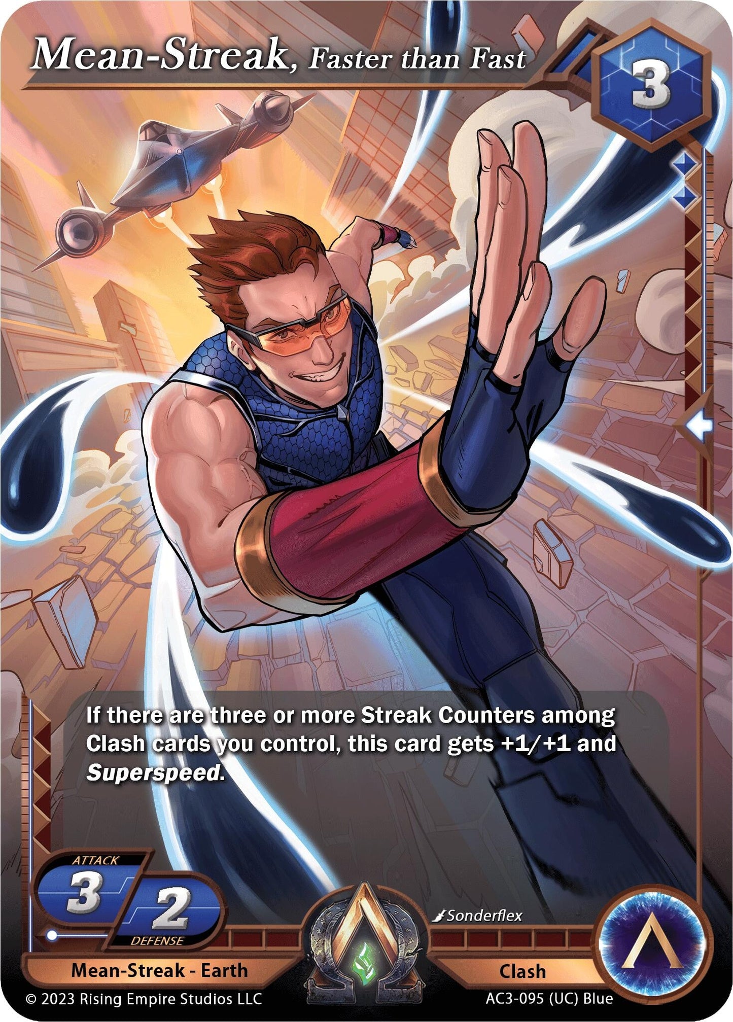 Mean-Streak Faster than Fast (3095) [AC3] - Alpha Clash Single