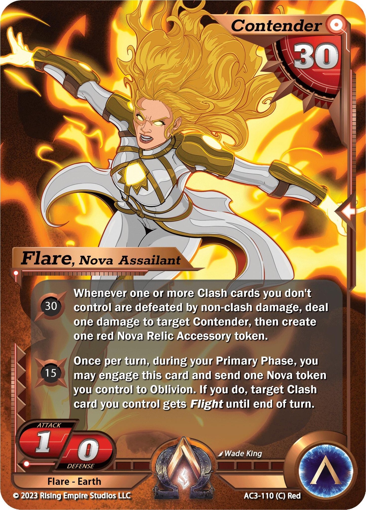 Flare Nova Assailant (3110) [AC3] - Alpha Clash Single