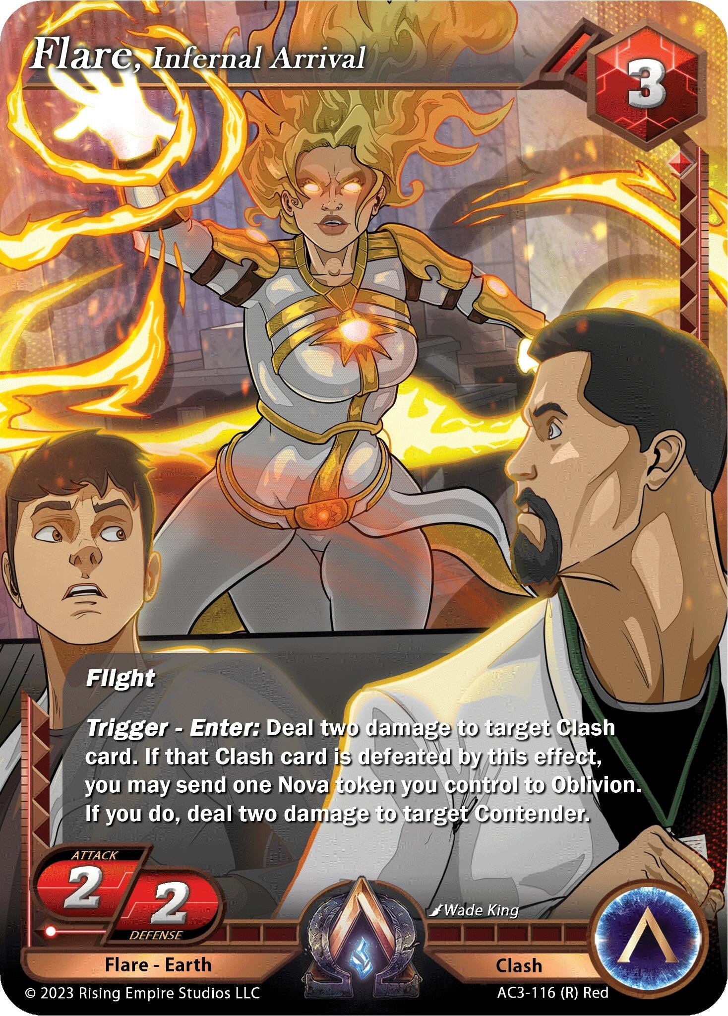Flare Infernal Arrival (3116) [AC3] - Alpha Clash Single