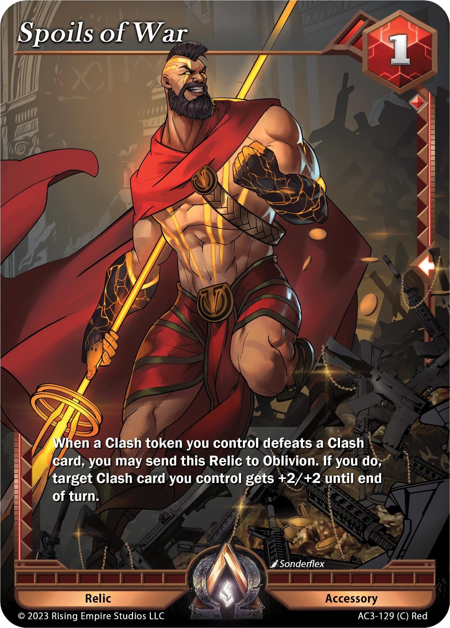 Spoils of War (3129) [AC3] - Alpha Clash Single