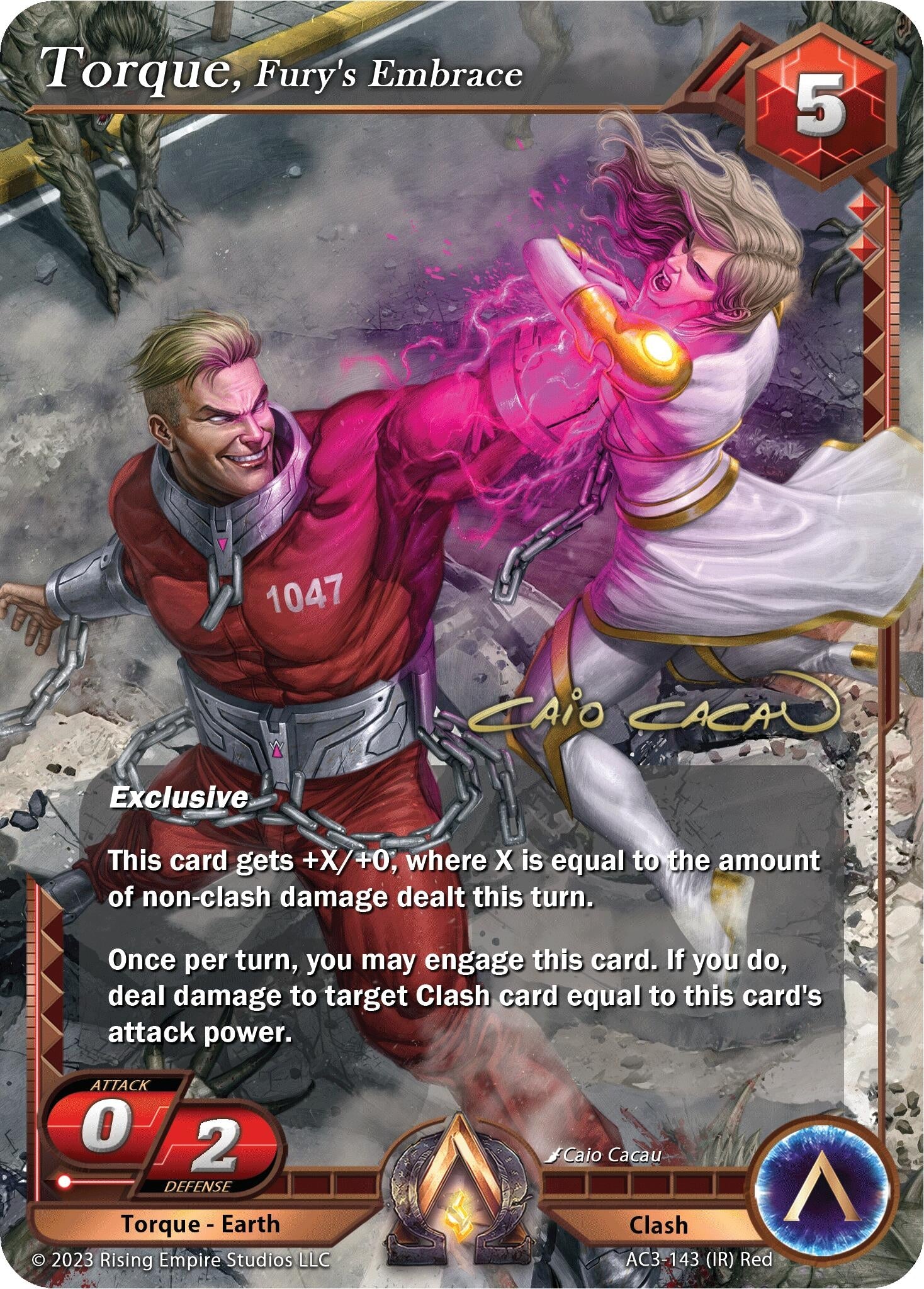 Torque Fury’s Embrace (Iconic Rare) (3143) [AC3] - Alpha Clash Single