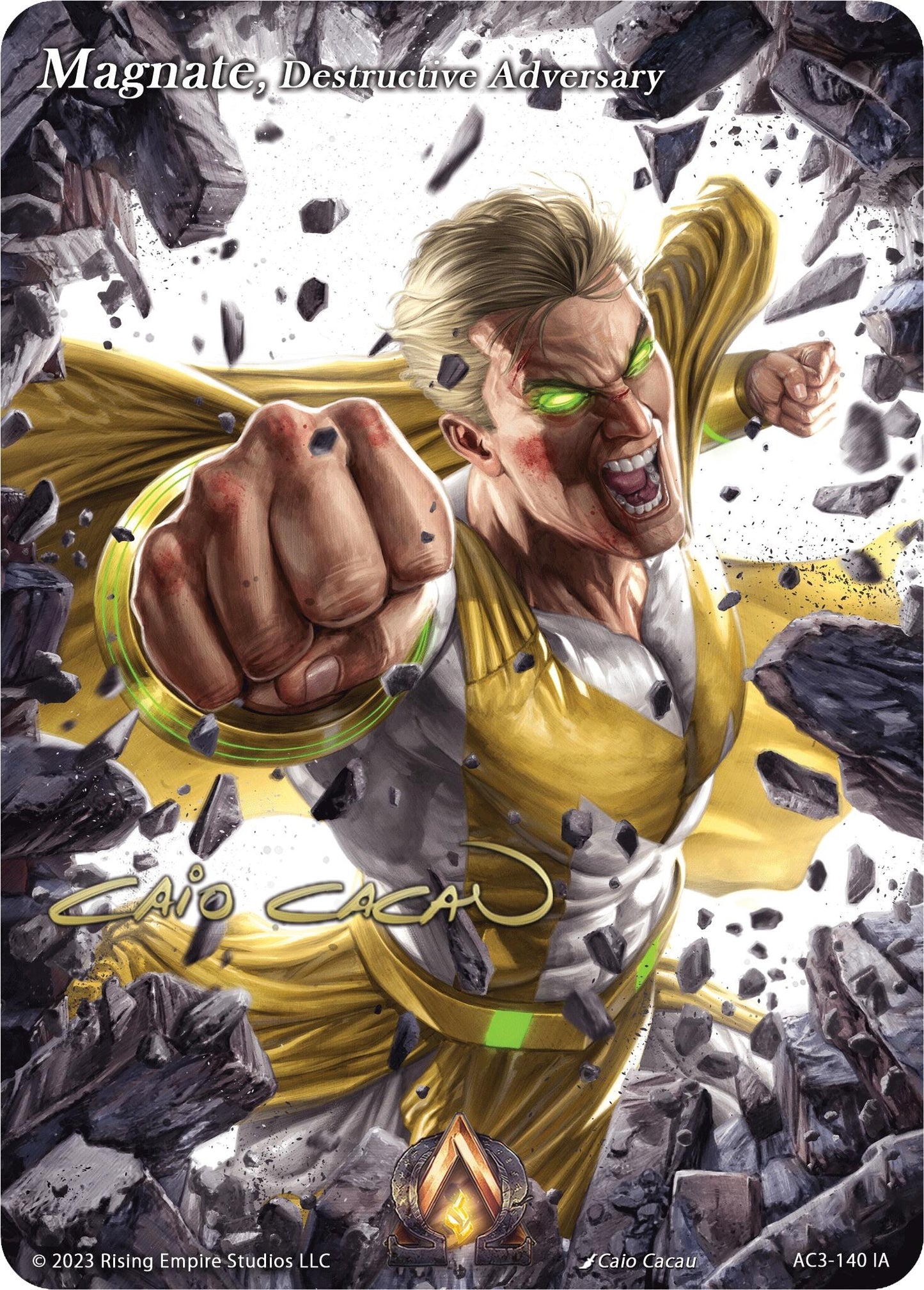Magnate Destructive Adversary (Iconic Art) (3140) [AC3] - Alpha Clash Single