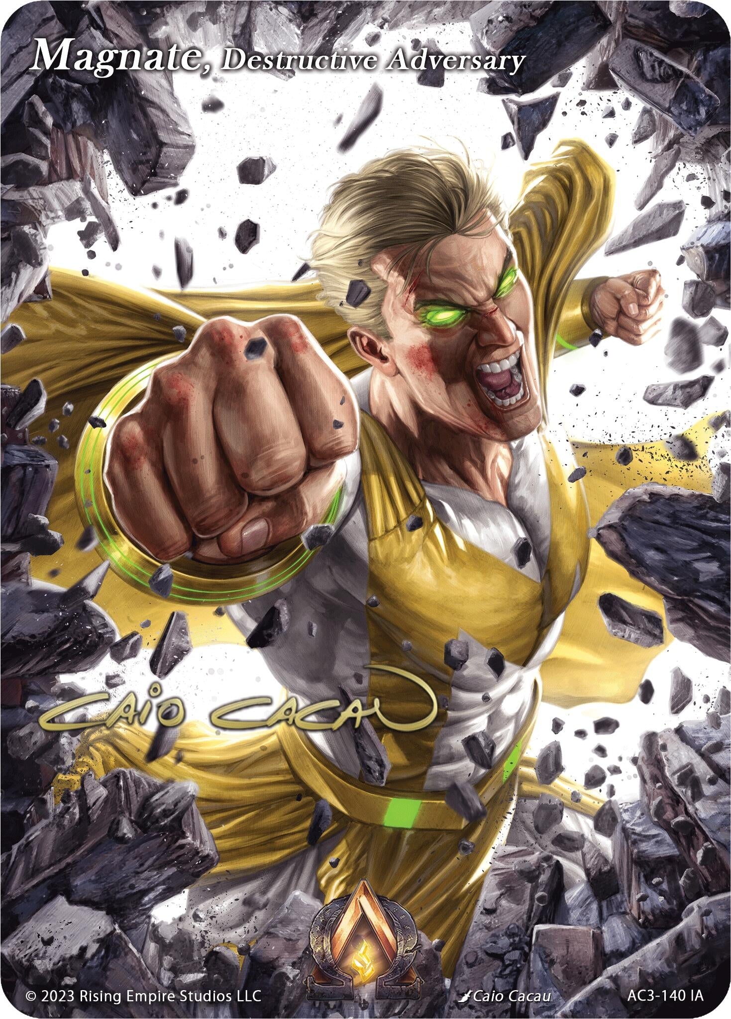 Magnate Destructive Adversary (Iconic Art) (3140) [AC3] - Alpha Clash Single