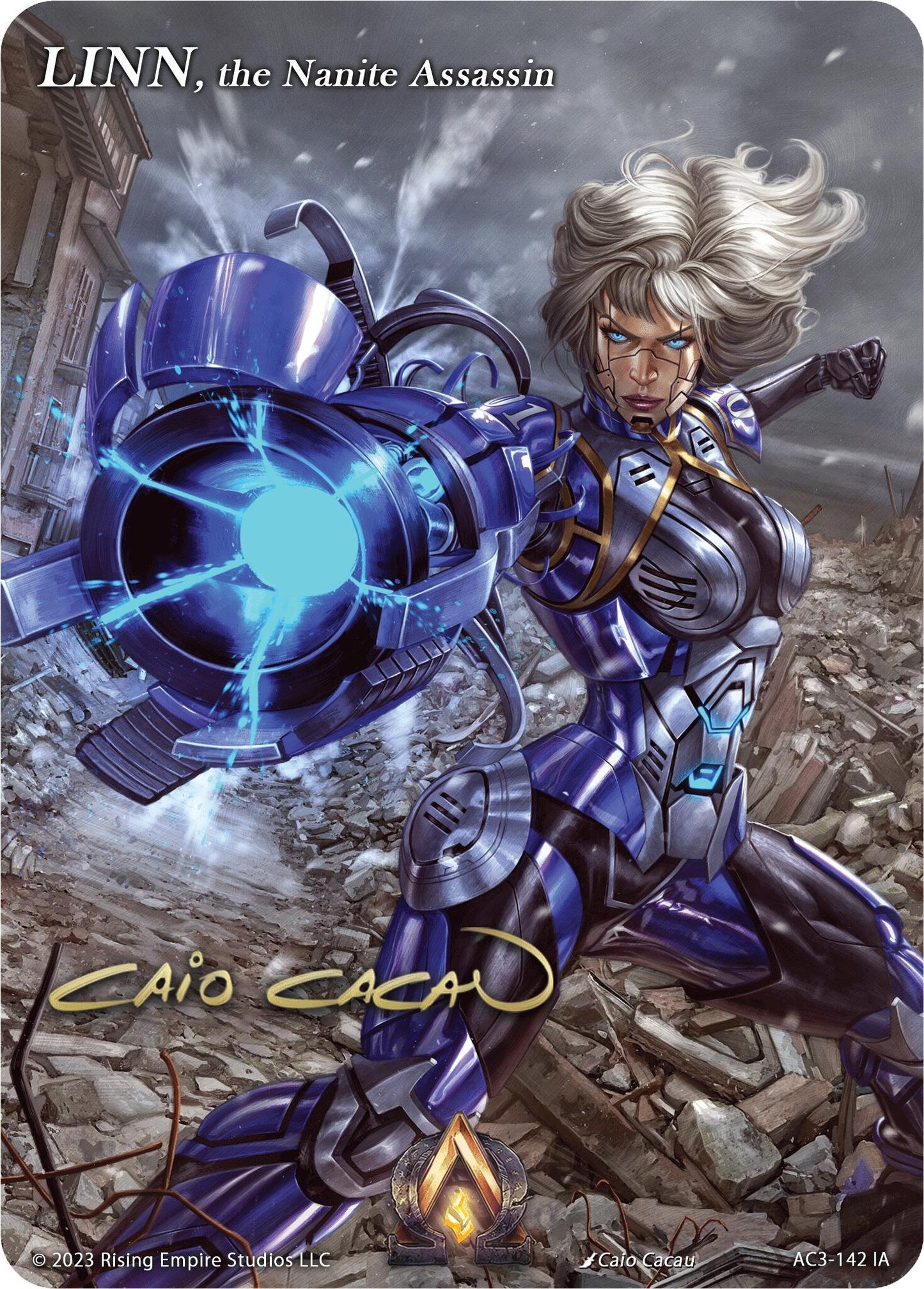 LINN the Nanite Assassin (Iconic Art) (3142) [AC3] - Alpha Clash Single