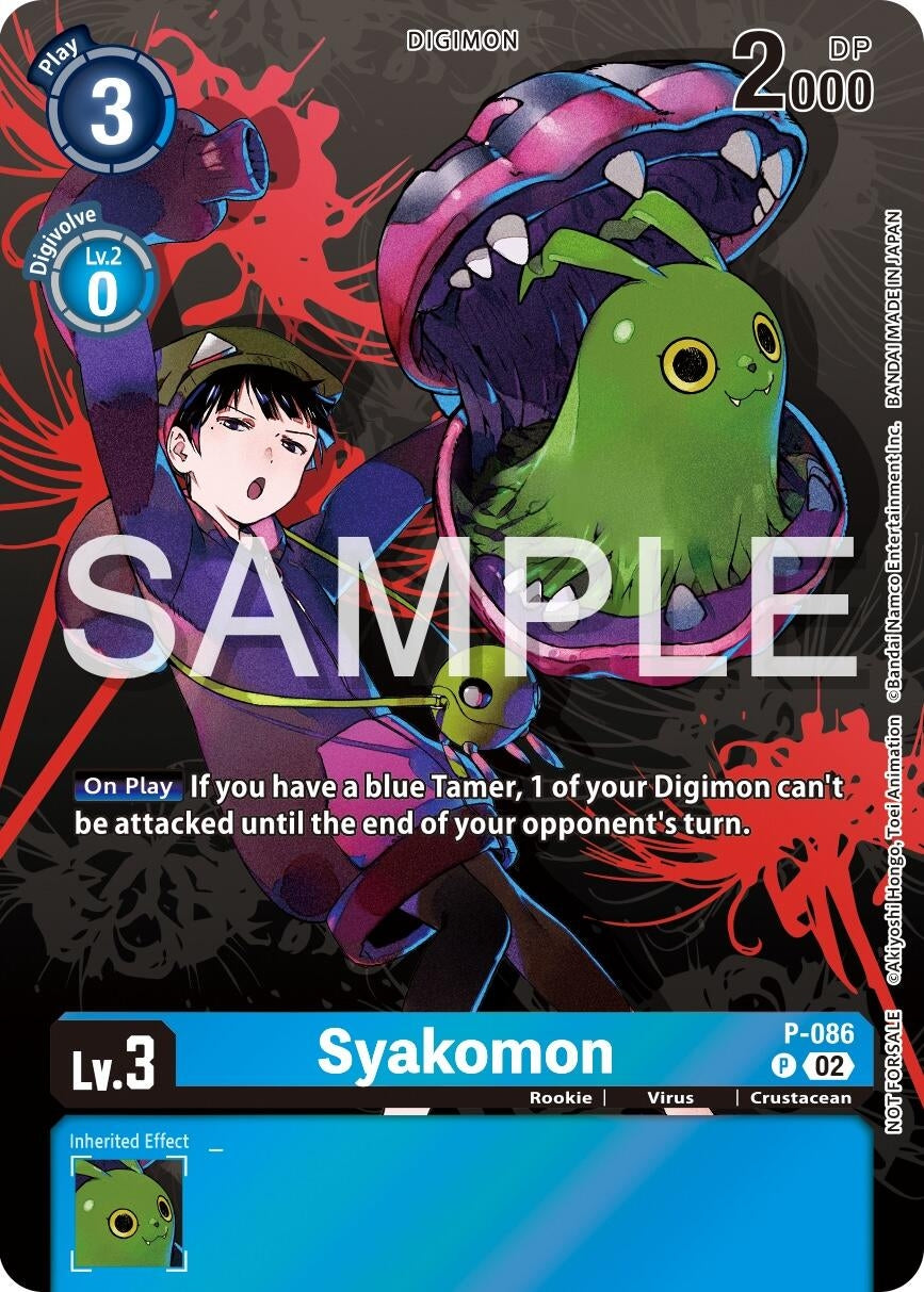 Syakomon - P-086 (Official Tournament Pack Vol.13) (86) [D-PR] - Digimon Card Game Single
