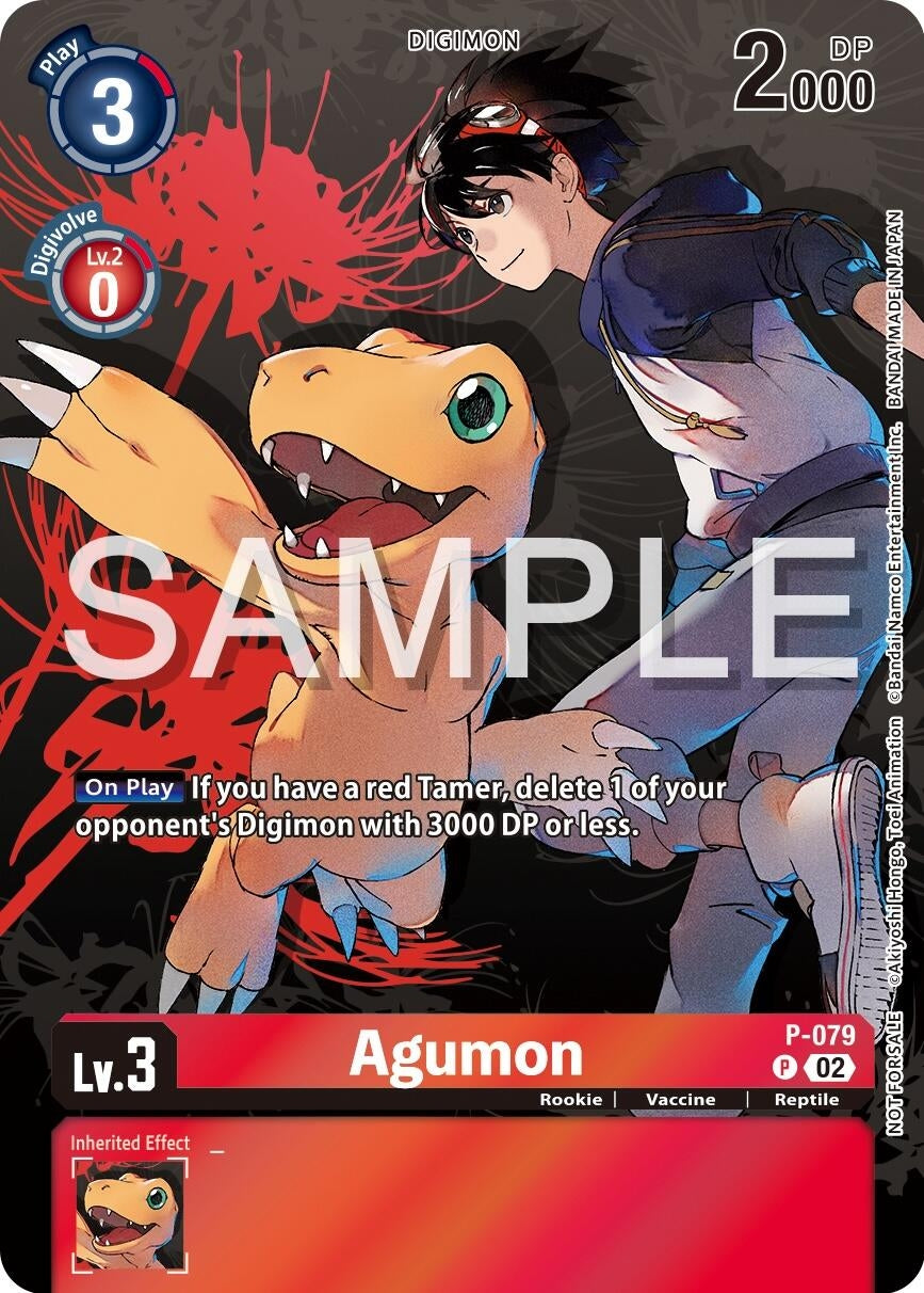 Agumon - P-079 (Official Tournament Pack Vol.13) (79) [D-PR] - Digimon Card Game Single