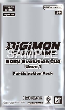 2024 Evolution Cup - Wave 1 Participation Pack [D-PR] - Digimon Card Game Sealed