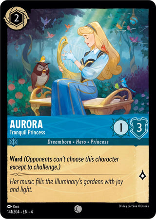 Aurora - Tranquil Princess (141) (4) - Disney Lorcana Single