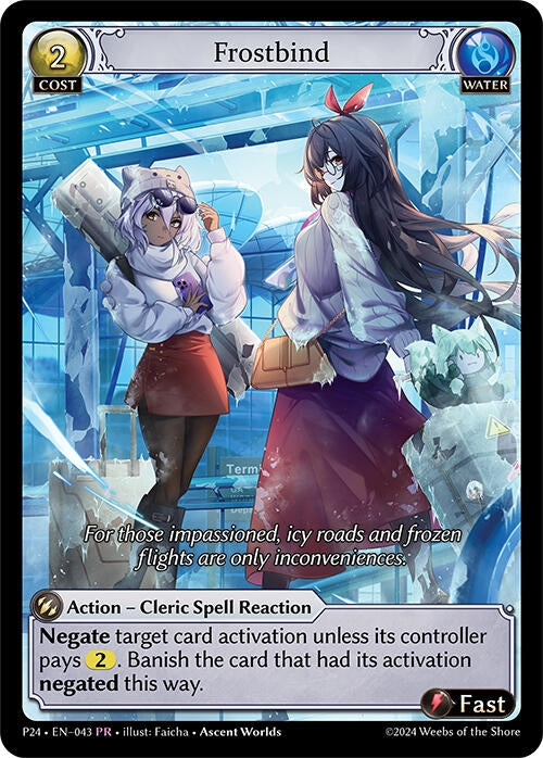 Image for Frostbind (043) (Promotional Cards) - Grand Archive TCG