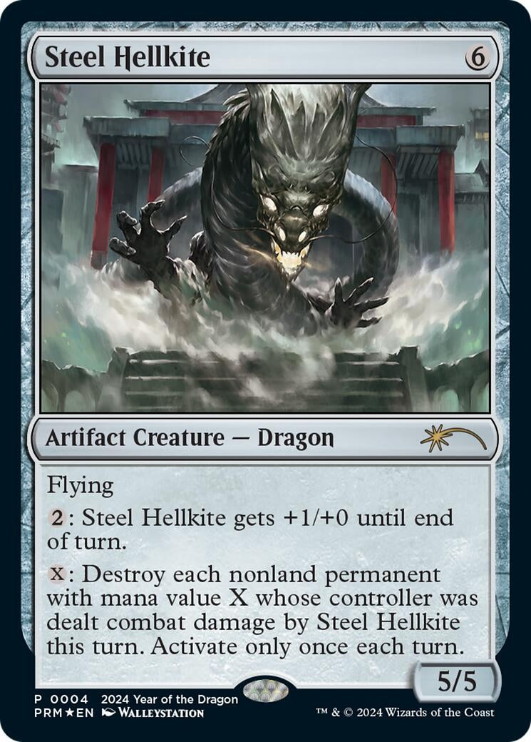 Steel Hellkite (Year of the Dragon 2024) (4) [SSP] - MTG Single
