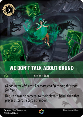 We Don’t Talk About Bruno (Enchanted) (213) (4) - Disney Lorcana Single