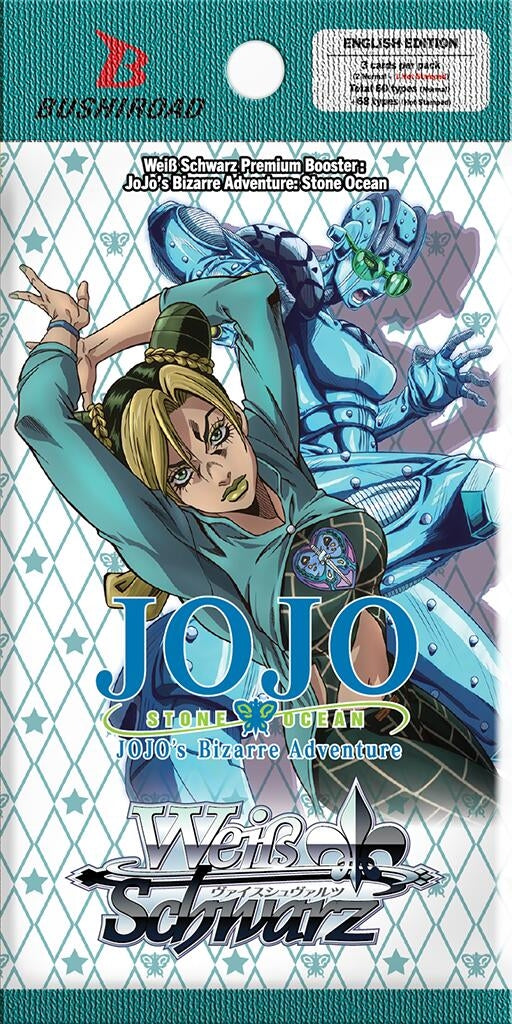 JoJo’s Bizarre Adventure: Stone Ocean Premium Booster Pack [JJ] - Weiss Schwarz Sealed