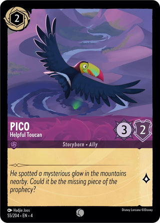 Pico - Helpful Toucan (55) (4) - Disney Lorcana Single