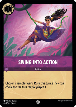 Swing into Action (62) (4) - Disney Lorcana Single