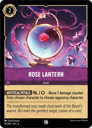 Rose Lantern (65) (4) - Disney Lorcana Single