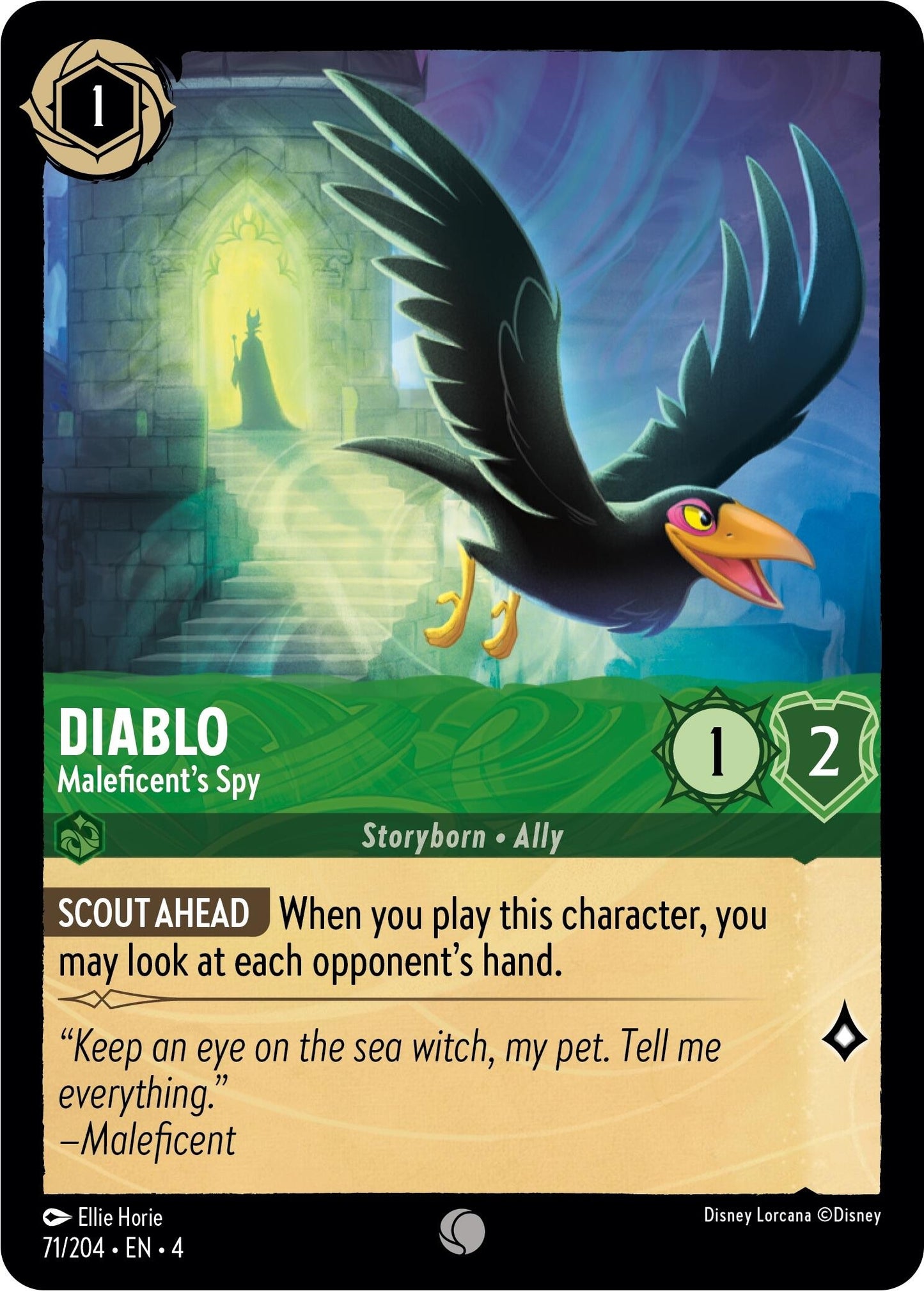 Diablo - Maleficent’s Spy (71) (4) - Disney Lorcana Single
