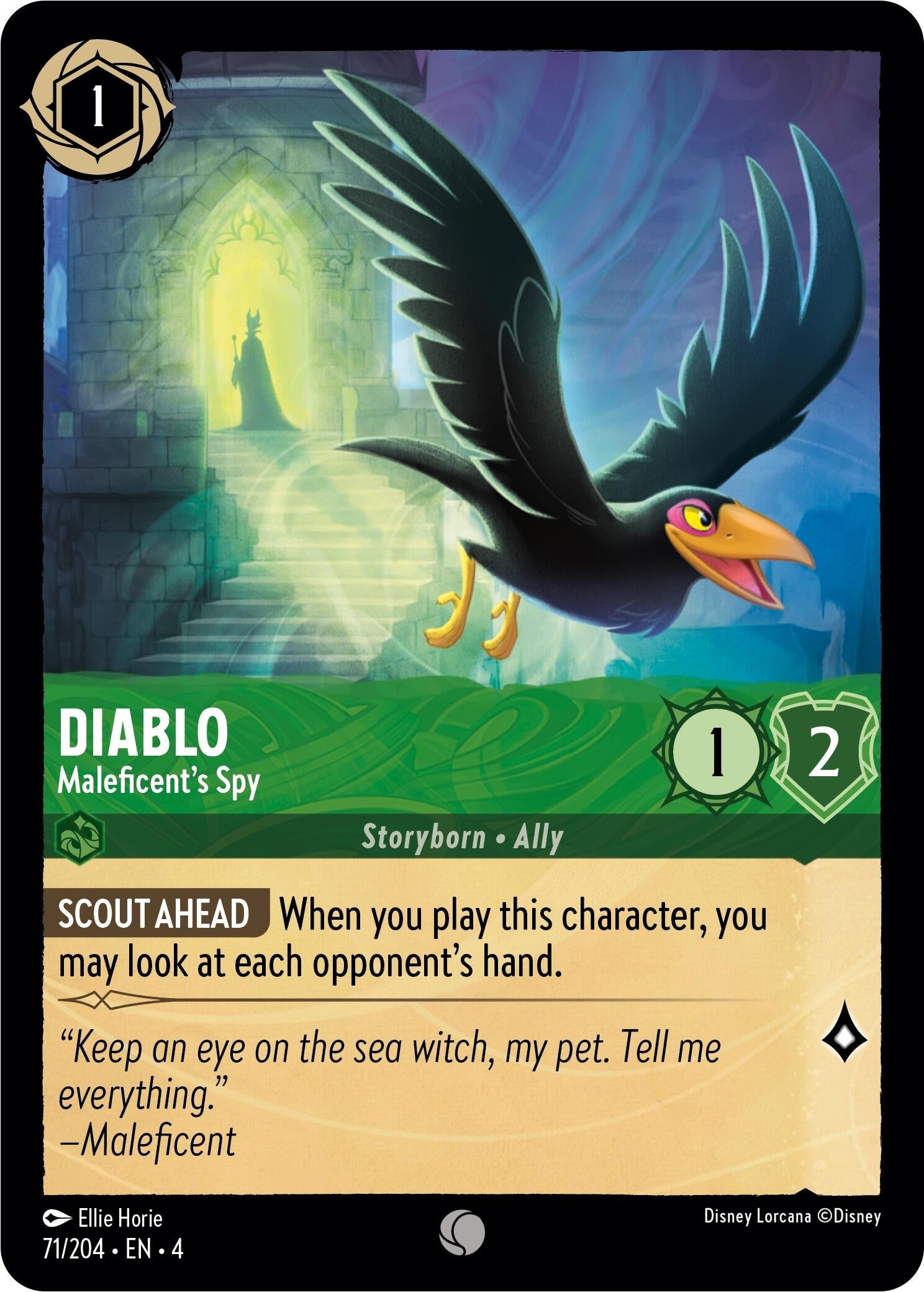 Diablo - Maleficent’s Spy (71) (4) - Disney Lorcana Single