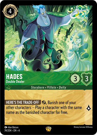 Hades - Double Dealer (74) (4) - Disney Lorcana Single