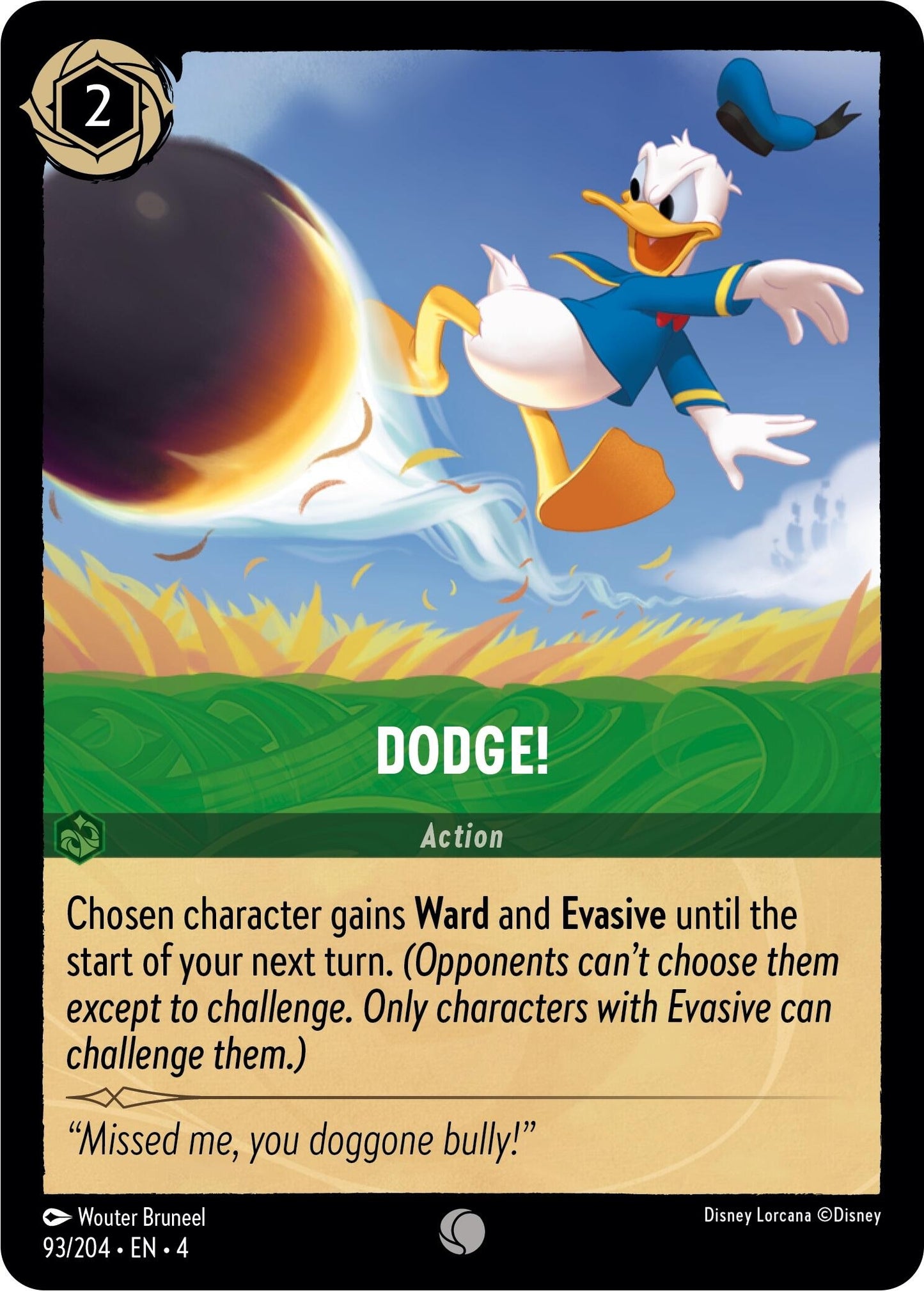 Dodge! (93) (4) - Disney Lorcana Single