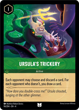 Ursula’s Trickery (96) (4) - Disney Lorcana Single