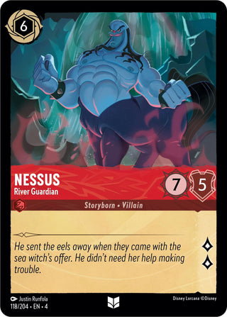 Nessus - River Guardian (118) (4) - Disney Lorcana Single