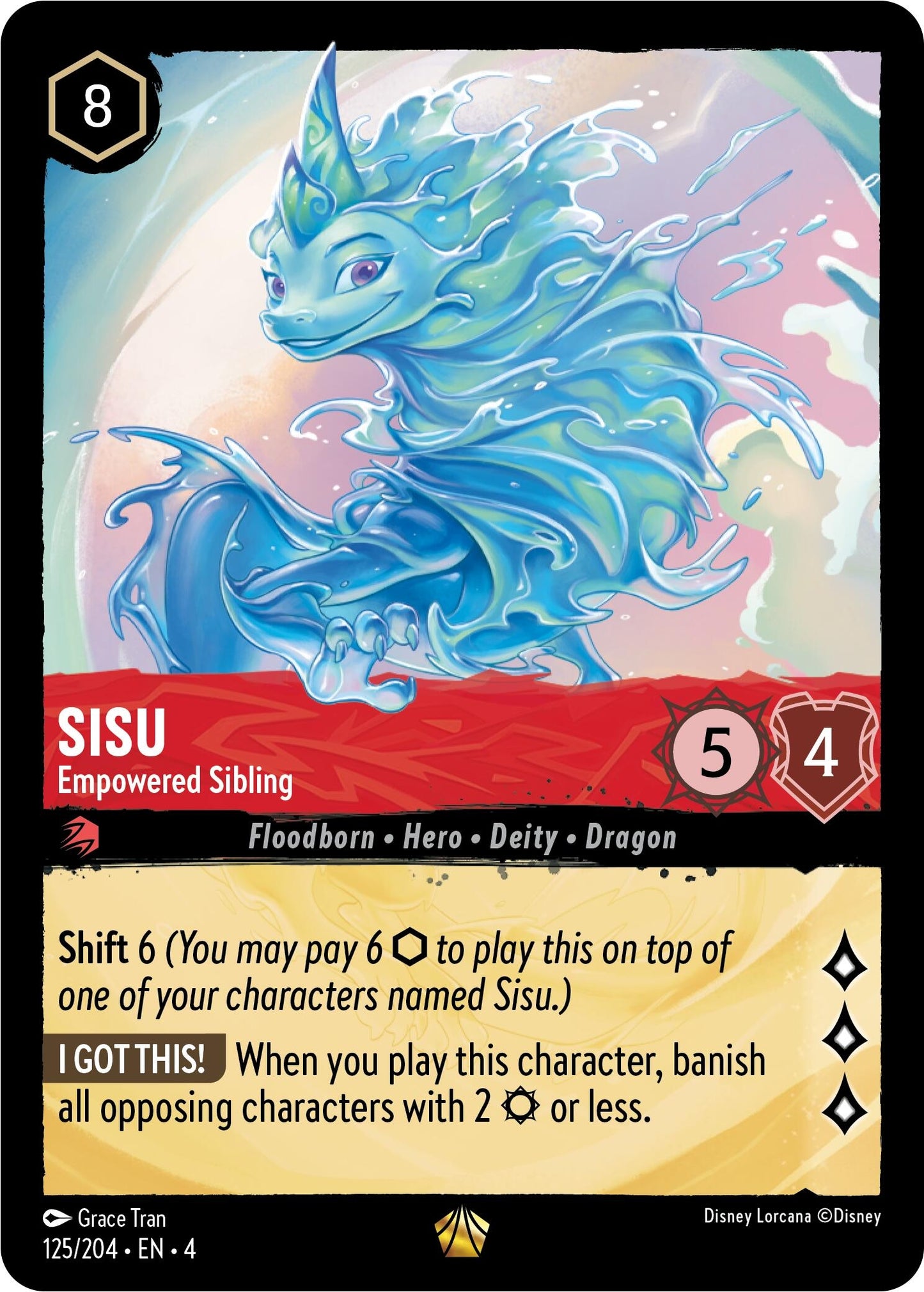 Sisu - Empowered Sibling (125) (4) - Disney Lorcana Single
