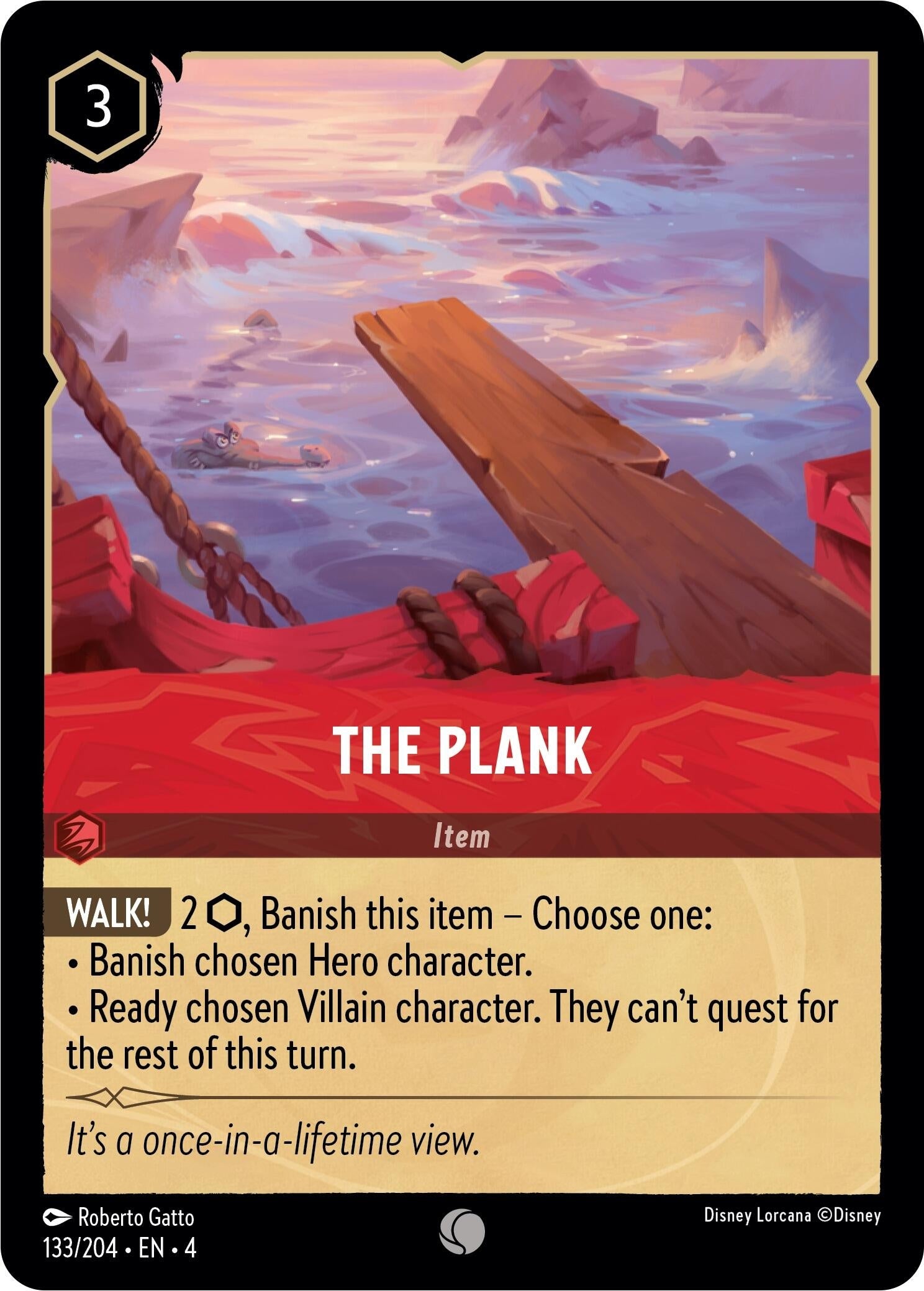 The Plank (133) (4) - Disney Lorcana Single