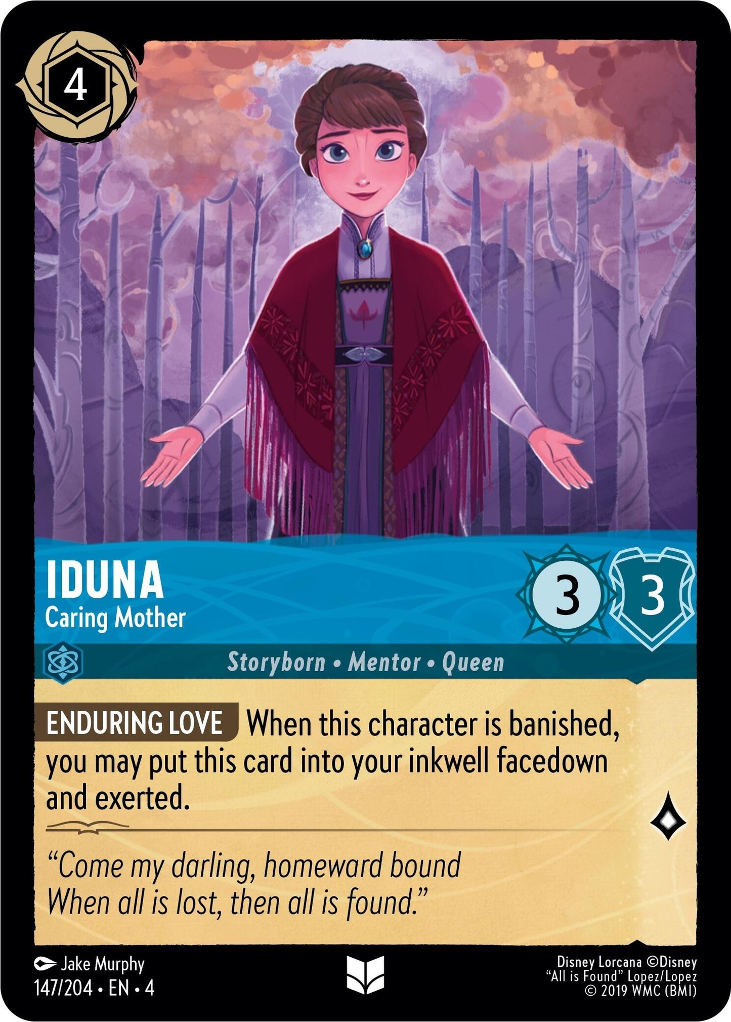 Iduna - Caring Mother (147) (4) - Disney Lorcana Single