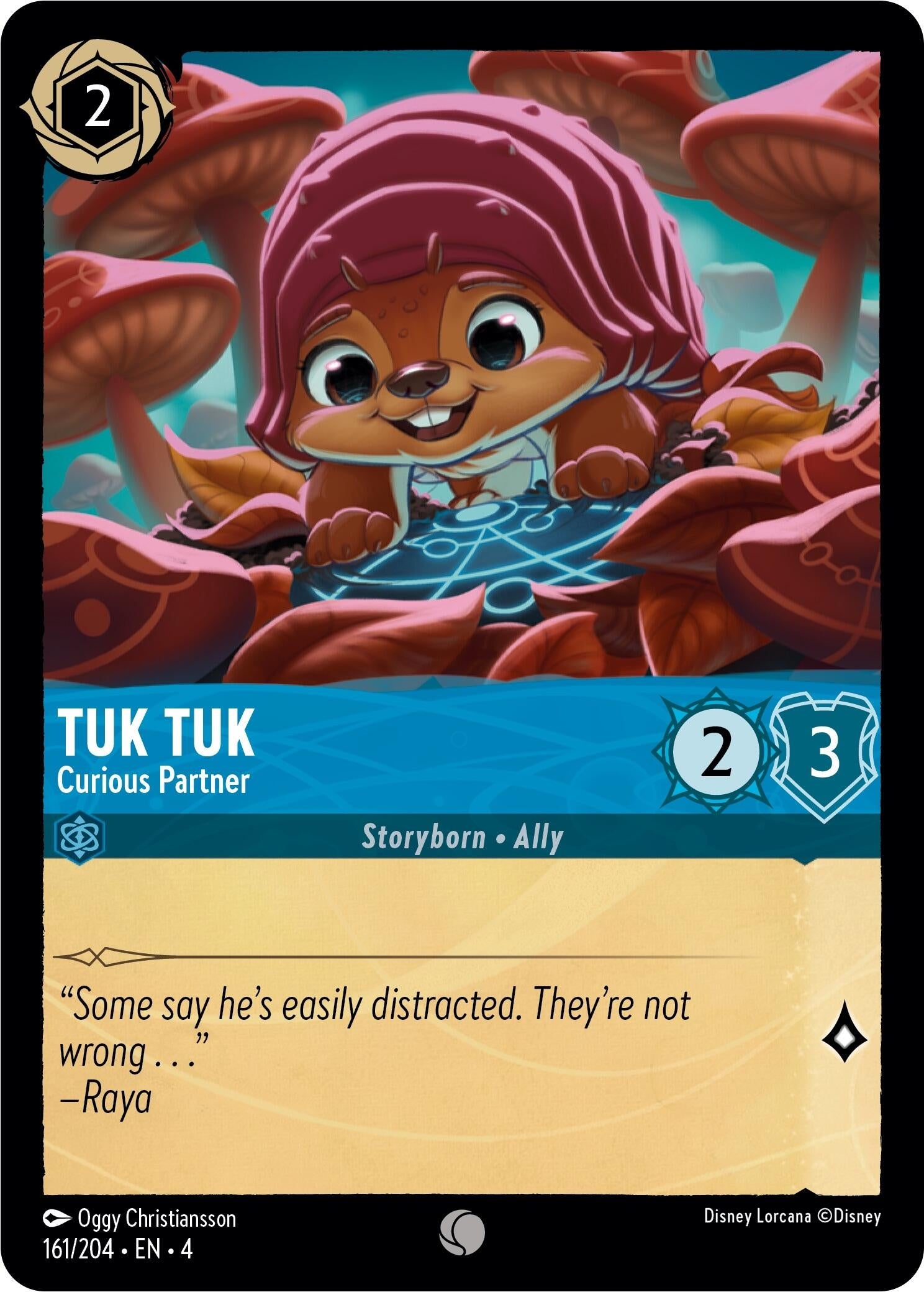 Tuk Tuk - Curious Partner (161) (4) - Disney Lorcana Single