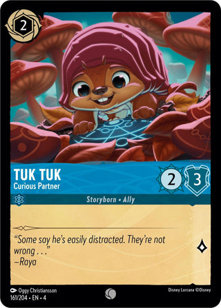 Tuk Tuk - Curious Partner (161) (4) - Disney Lorcana Single