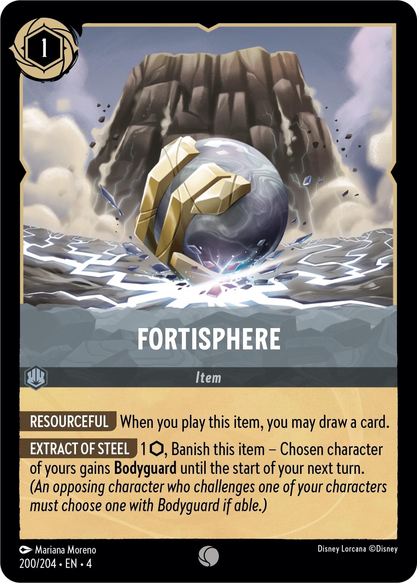 Fortisphere (200) (4) - Disney Lorcana Single