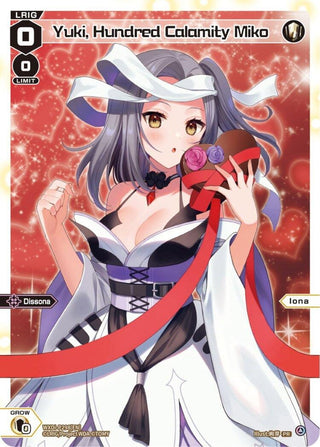 Yuki Hundred Calamity Miko (Box Purchase) (298) [WXDi-P] - WIXOSS Single