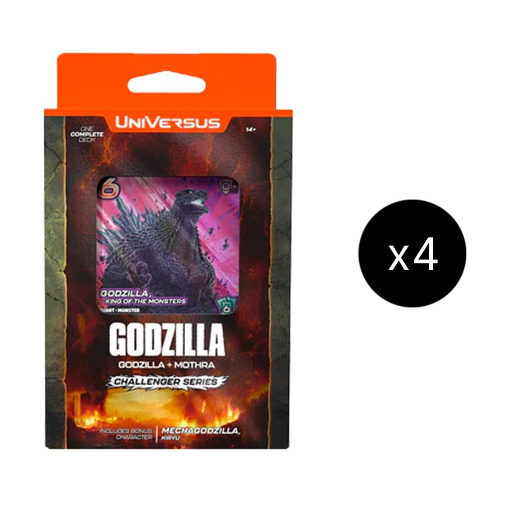 Challenger Series Deck: Godzilla and Mothra Display - UniVersus Sealed